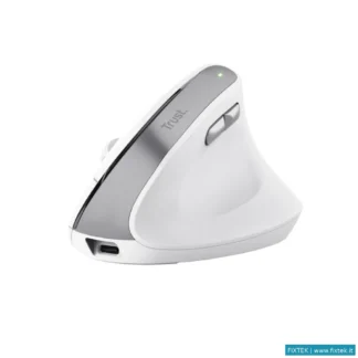 Mouse Trust Trust Mouse Bayo Ii Ergonomico Wireless, Bianco