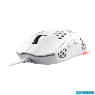 Mouse Trust Trust Mouse Gxt928W Helox Lightweight, Bianco