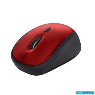 Mouse Trust Trust Mouse Yvi Wireless, Eco, Rosso