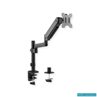 Accessori TV Value Value Braccio Monitor, Assisted Monitor Arm, Desk Clamp