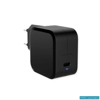 Caricabatterie Value Value Caricatore Da Parete 1 Porta 45W Nero