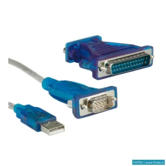 Adattatori Value Value Cavo Convertitore USB To Serial, 1.8M