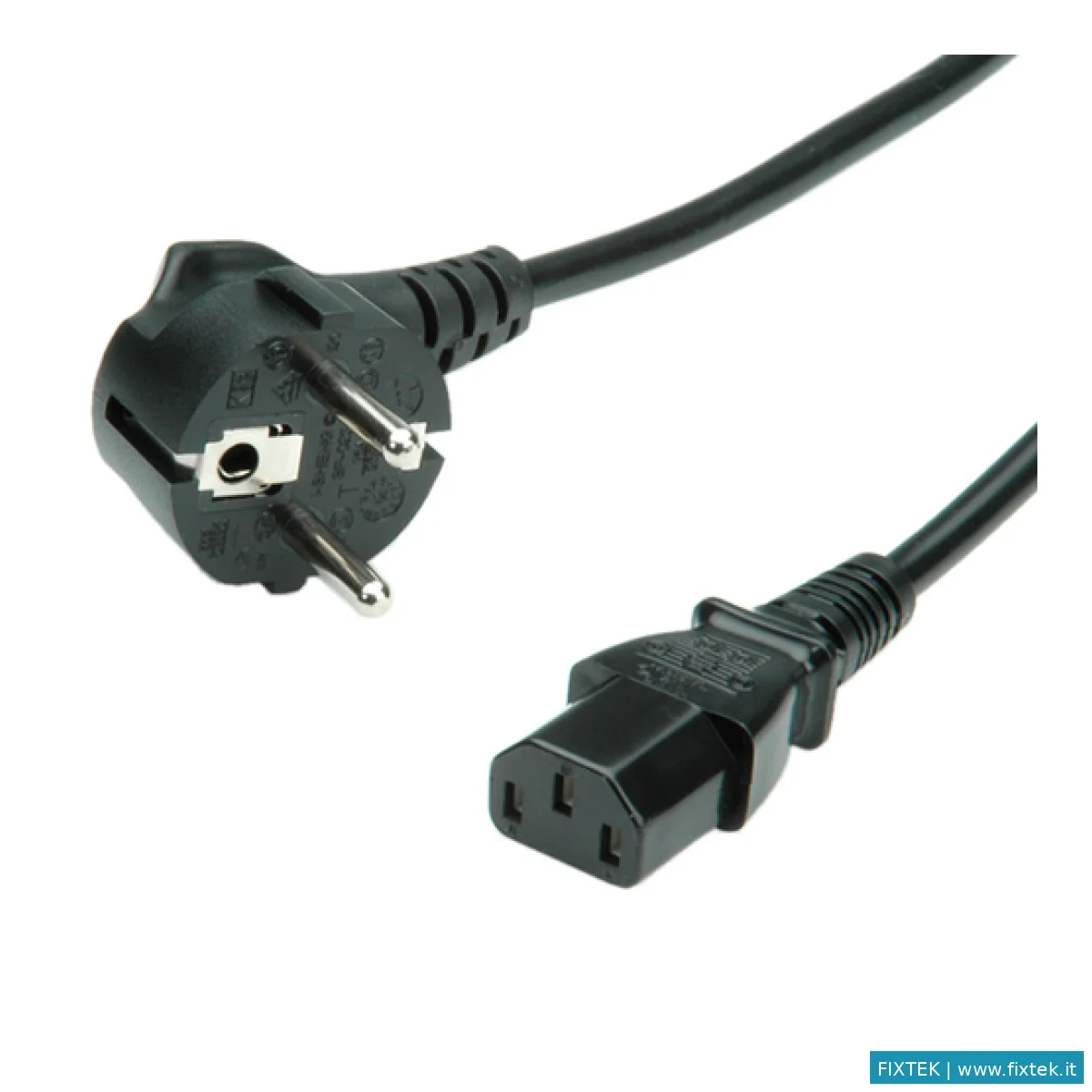 Cavi Di Alimentazione Value Value Cavo Di Alimentazione, Connettore Diretto Iec, Nero, 1.8M