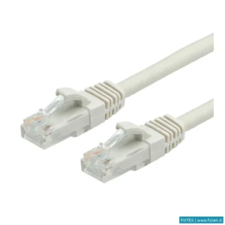Cavi Di Rete Value Value Cavo Di Rete Utp Patchcord Cat.6/Class E, Lsoh, Grigio, 0.5M