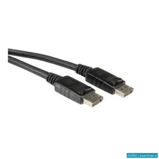 Cavi Hdmi/Vga/Dvi/Dp Value Value Cavo Displayport, DP - Dp, M/M, 3M