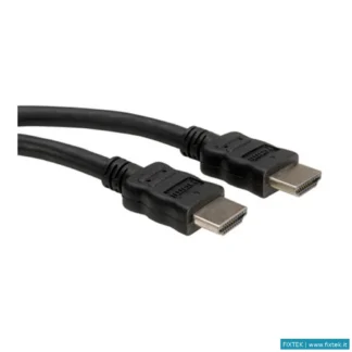 Cavi Hdmi/Vga/Dvi/Dp Value Value Cavo HDMI High Speed E Ethernet, M/M, Nero, 2M