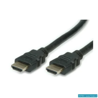 Cavi Hdmi/Vga/Dvi/Dp Value Value Cavo HDMI Ultra HD + Ethernet (Uhd - 1), M/M, 1M