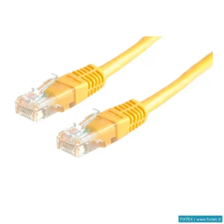 Cavi Di Rete Value Value Cavo Utp Patchcord Cat 6, Class E, Giallo, 2M