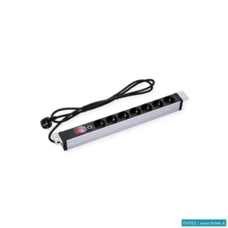 Armadi Rack Accessori Value Value Presa Pdu A 7 Vie, 45, 19" 1UH, 45, Con Protezione Da Sovraccarico