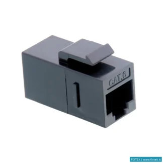 Cavi Di Rete Value Value RJ45 Connettore Keystone, Cat.6, Class E, Utp, Nero