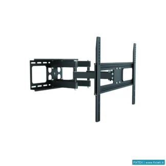 Wall Mount Value Value Staffa A Muro, Articolata, 37" - 70", Fino 50KG, Nero