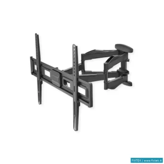 Wall Mount Value Value Staffa A Muro Tv, Articolata, 37" - 70", 45 Kg, Black