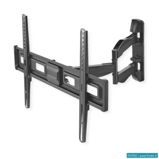 Wall Mount Value Value Supporto Da Parete Articolato Fino A 177.8 Cm 37" - 70" Nero