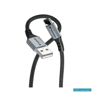 Cavi Di Alimentazione Verbatim Verbatim Cavo Sync Charge USB-A To USB-C 18W 120 Cm