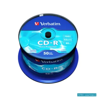 Cd Verbatim Verbatim Cd-R 700MB 52X Extra Protection Surface Pack Da 50