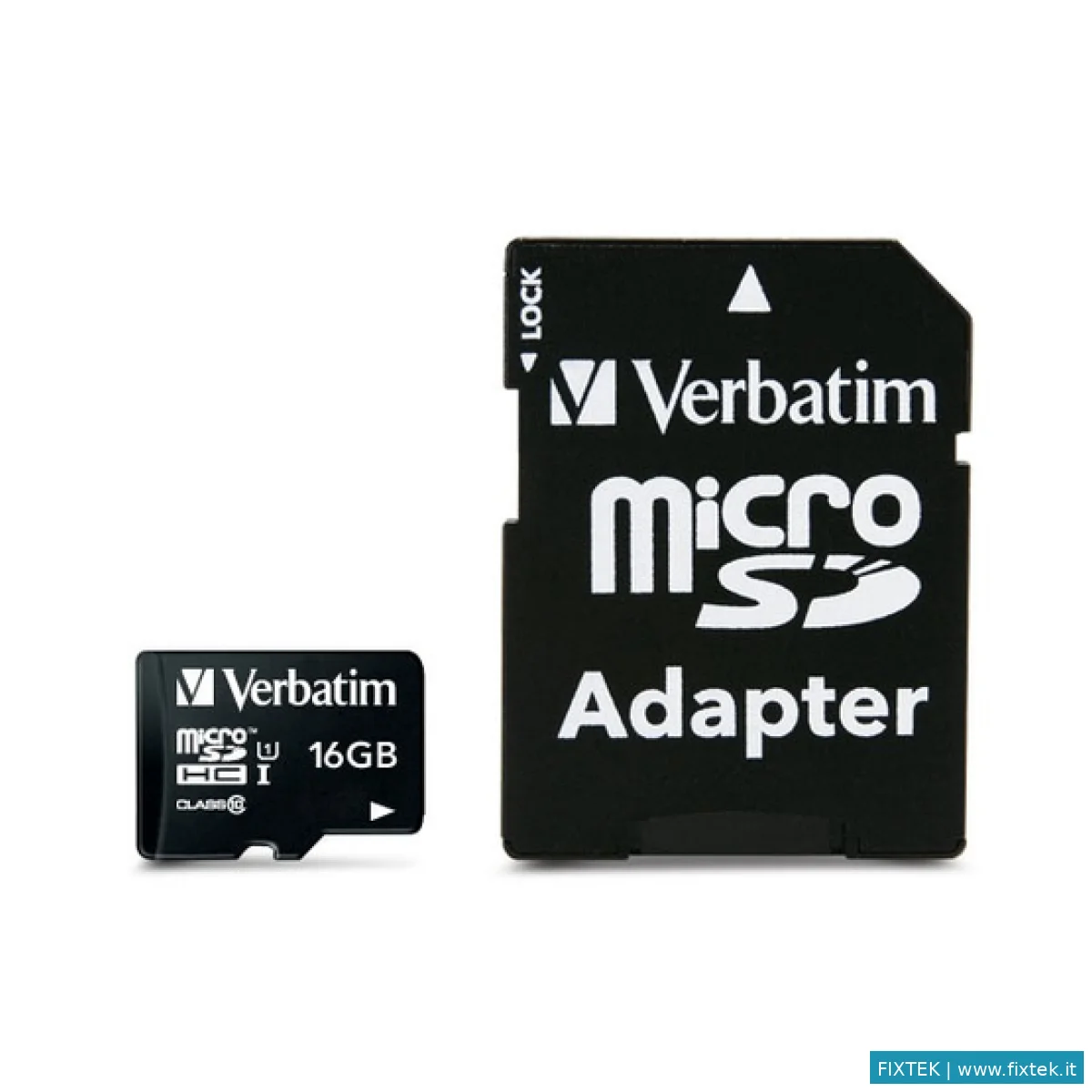 Memorie Flash Verbatim Verbatim Micro Sdhc 16GB Class 10 + Adattore