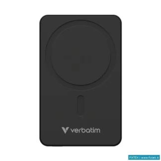 Power Pack Verbatim Verbatim Power Bank Chargengo Essentials Magnetic Wireless 5000MAH Black