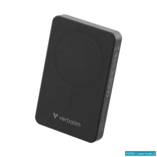 Power Pack Verbatim Verbatim Power Bank Chargengo Essentials Magnetic Wireless 10000MAH Black