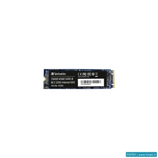 SSD Interni Verbatim Verbatim SSD Interno Vi560 S3 256GB M.2 SATA R/W 520/500