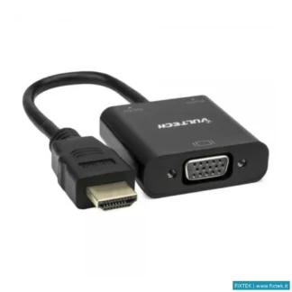 Adattatori Vultech Vultech Adattatore Convertitore HDMI To VGA + Audio