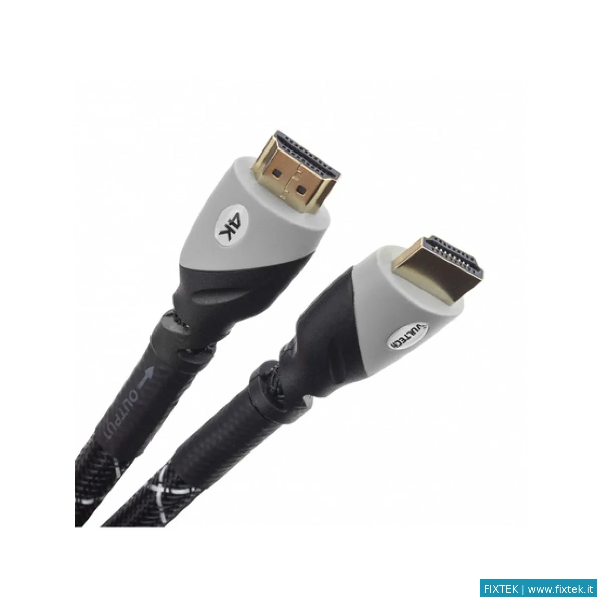 Cavi Hdmi/Vga/Dvi/Dp Vultech Vultech Cavo HDMI To HDMI V.2.0 4K 60HZ 3D Arc 1MT