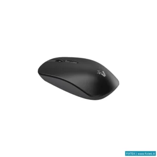 Mouse Vultech Vultech Mouse Wireless, 1600DPI Nero Click Silenzioso
