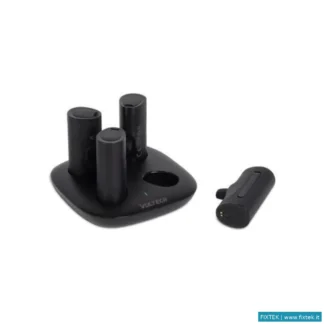 Power Pack Vultech Vultech, Stazione Di Ricarica Con 4 Powerbank 5000 Mah Per Andorid E Mac Type C Q