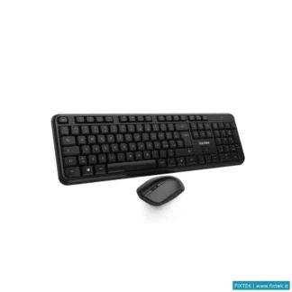 Tastiere Vultech Vultech Tastiera E Mouse Bundle, Wireless, 1600DPI Regolabili 2,4Ghz