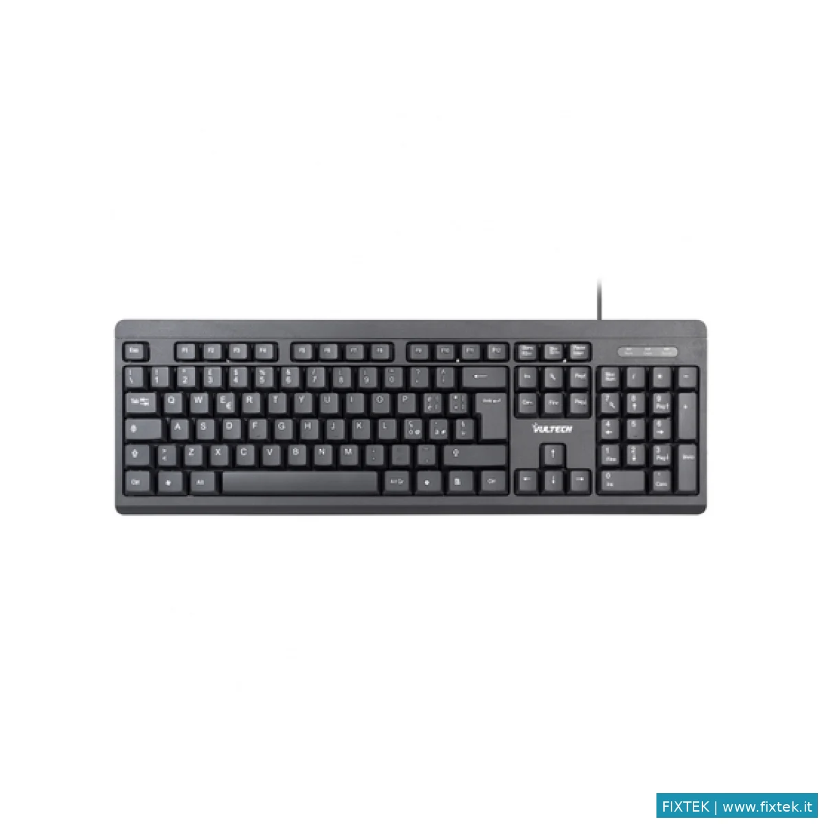 Tastiere Vultech Vultech Tastiera USB 2.0 105 Tasti Layout Ita