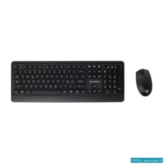 Tastiere Yashi Yashi Bundle Wireless Mouse + Tastiera Soft Professional Multimedia
