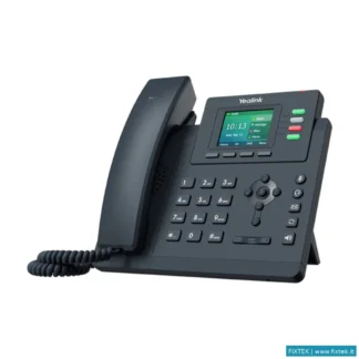 Voip Solution Yealink Yealink Telefono Voip 2XLAN Gigabit Poe, Audio HD Opus, Display A Colori, 1XRJ