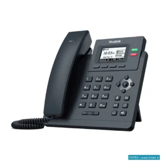 Voip Solution Yealink Yealink Telefono Voip 2XLAN Gigabit Poe, Voce Hd, Display Monocromatico, 1XRJ9