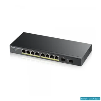 Switch E Hub Zyxel Zyxel Switch Managed 8 Porte Gigabit Poe (Fino A 70W), Ipv6, Vlan, Design Senza V