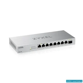 Switch E Hub Zyxel Zyxel Switch Xmg-108 Unmanaged, 8 Porte 2.5Gbe 1 Porta 10GBE Sfp+, Desktop